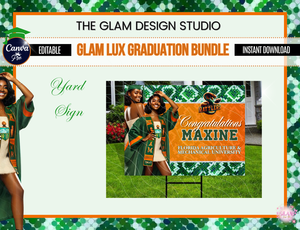 2025 Luxury Graduation FAMU Digital Bundle