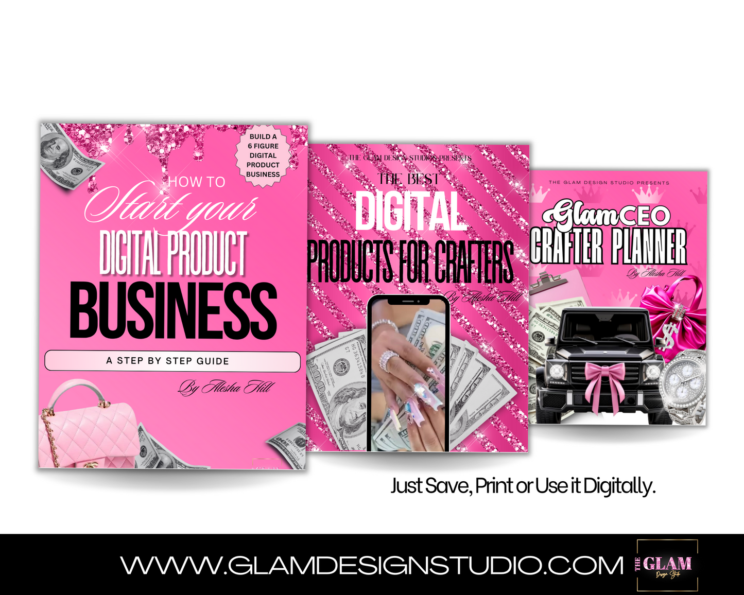 Digital Crafter Starter Kit (Digital Glam CEO) EBooks