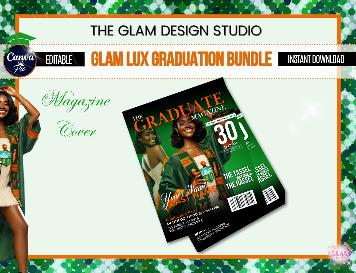 2025 Luxury Graduation FAMU Digital Bundle