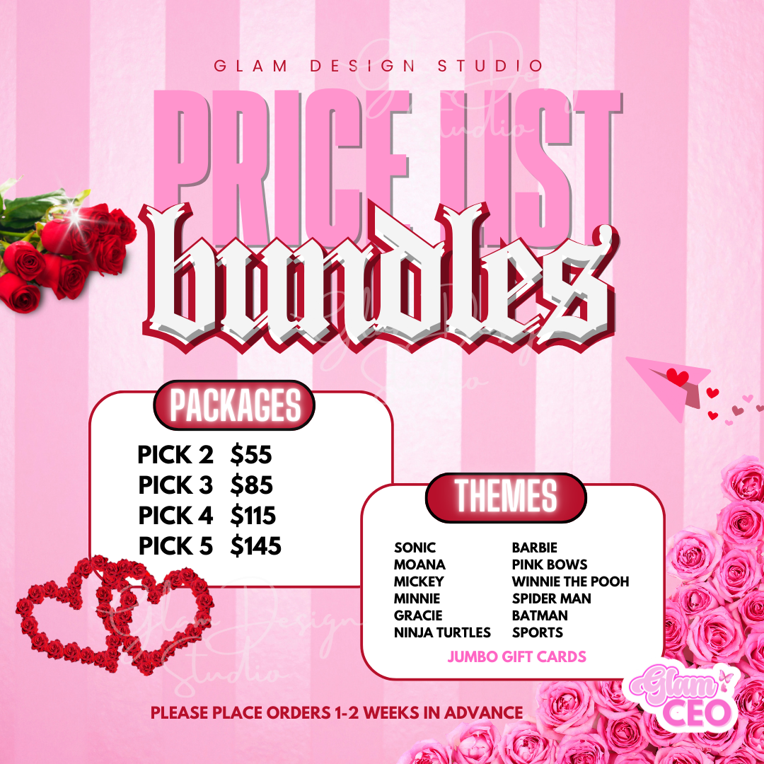 Instagram Promo Flyer 3 Editable Canva Template, Valentines Day