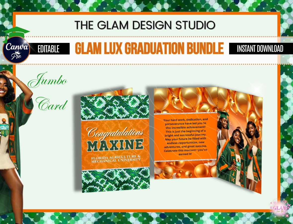 2025 Luxury Graduation FAMU Digital Bundle