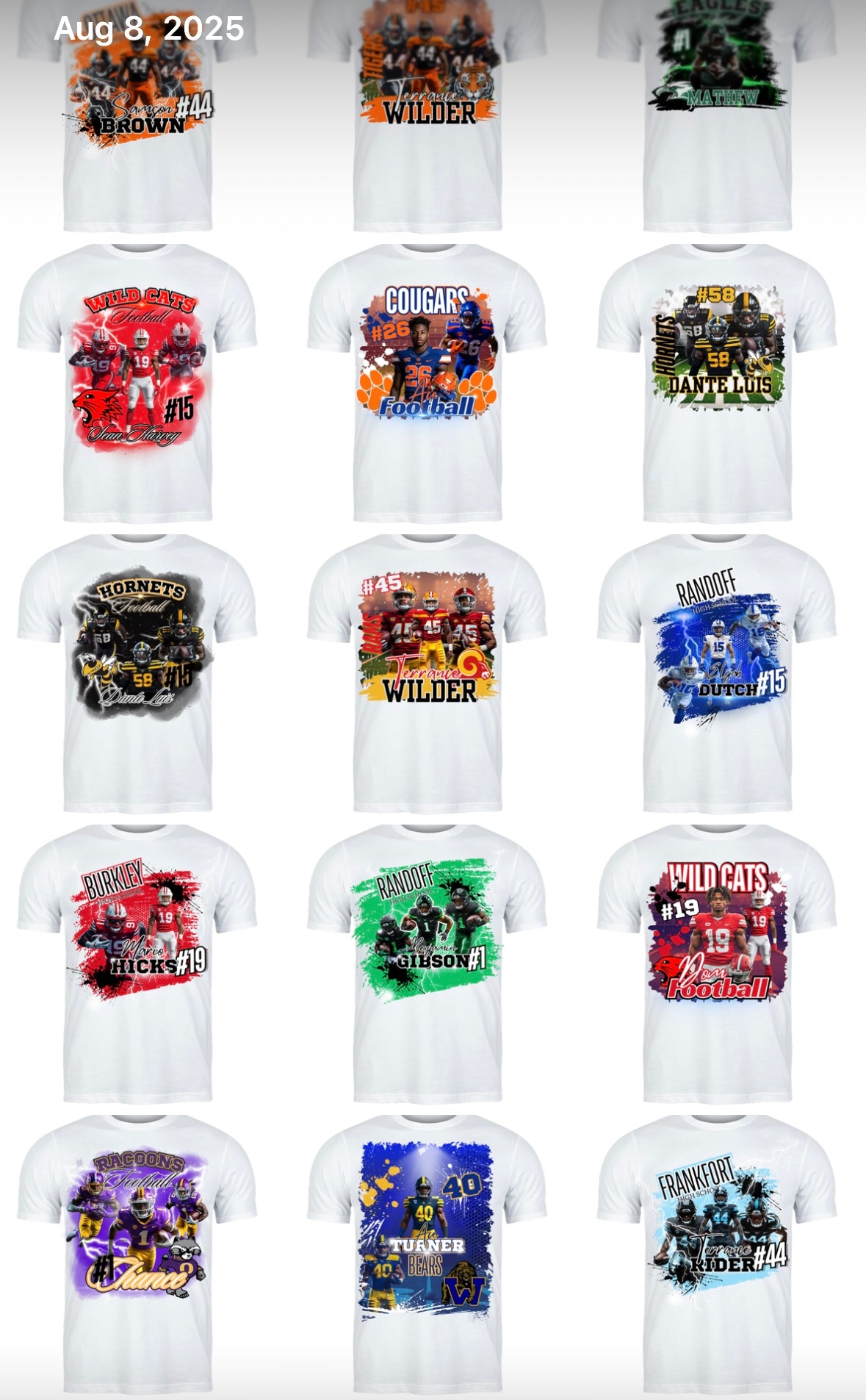 32 Editable Football T-Shirt Canva Templates with Mockup – Sports Shirt Designs for Crafters