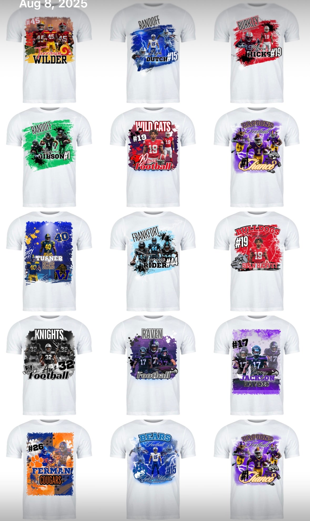 32 Editable Football T-Shirt Canva Templates with Mockup – Sports Shirt Designs for Crafters