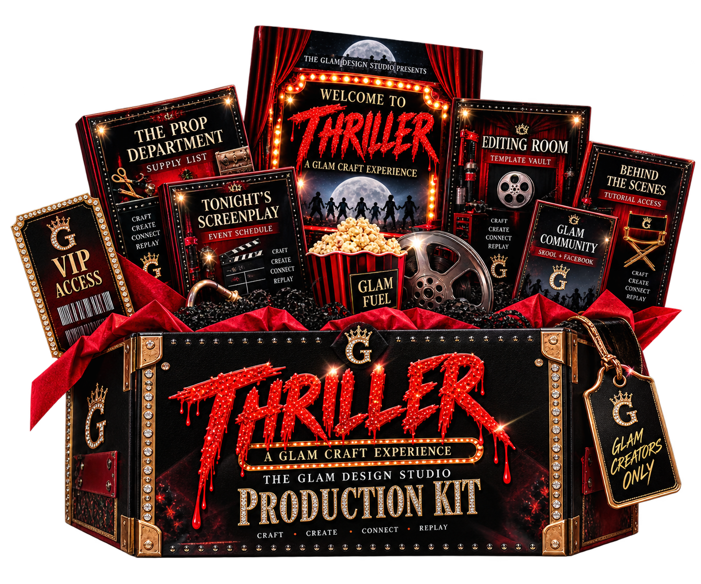 PRESALE: Thriller — 3-Day Online Halloween Craft Experience | Sept. 28–30