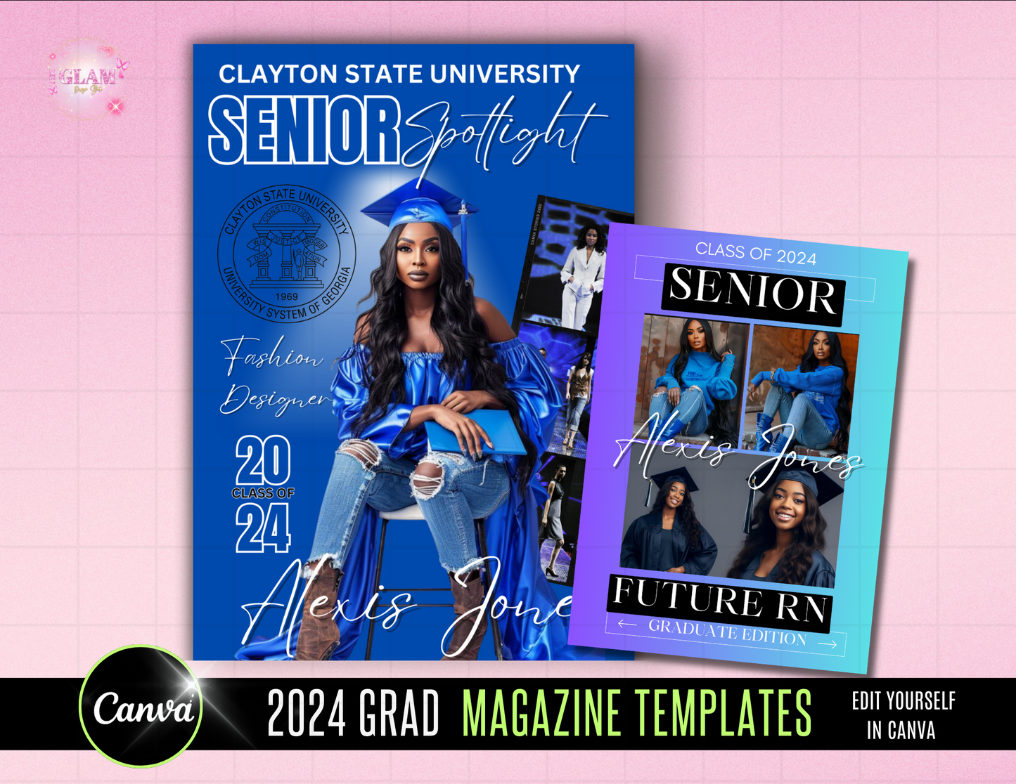 2025 Graduation Editable (15) Mockups for T-Shirts, Stole, Pillows & More