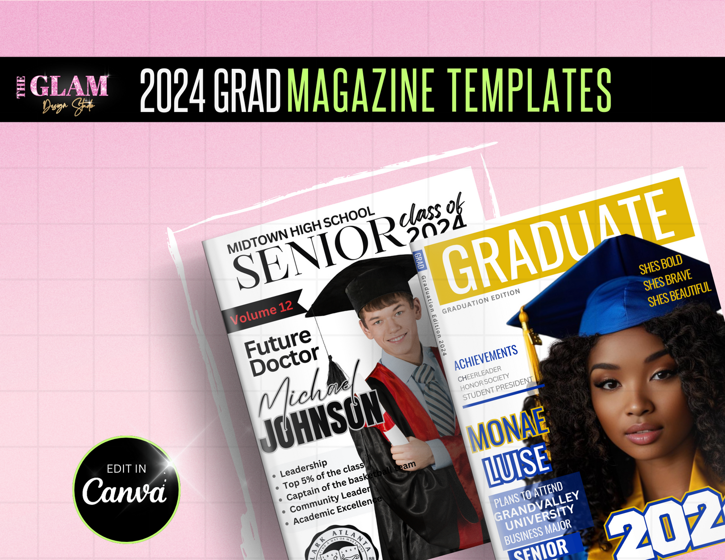 2025 Graduation Editable (15) Mockups for T-Shirts, Stole, Pillows & More