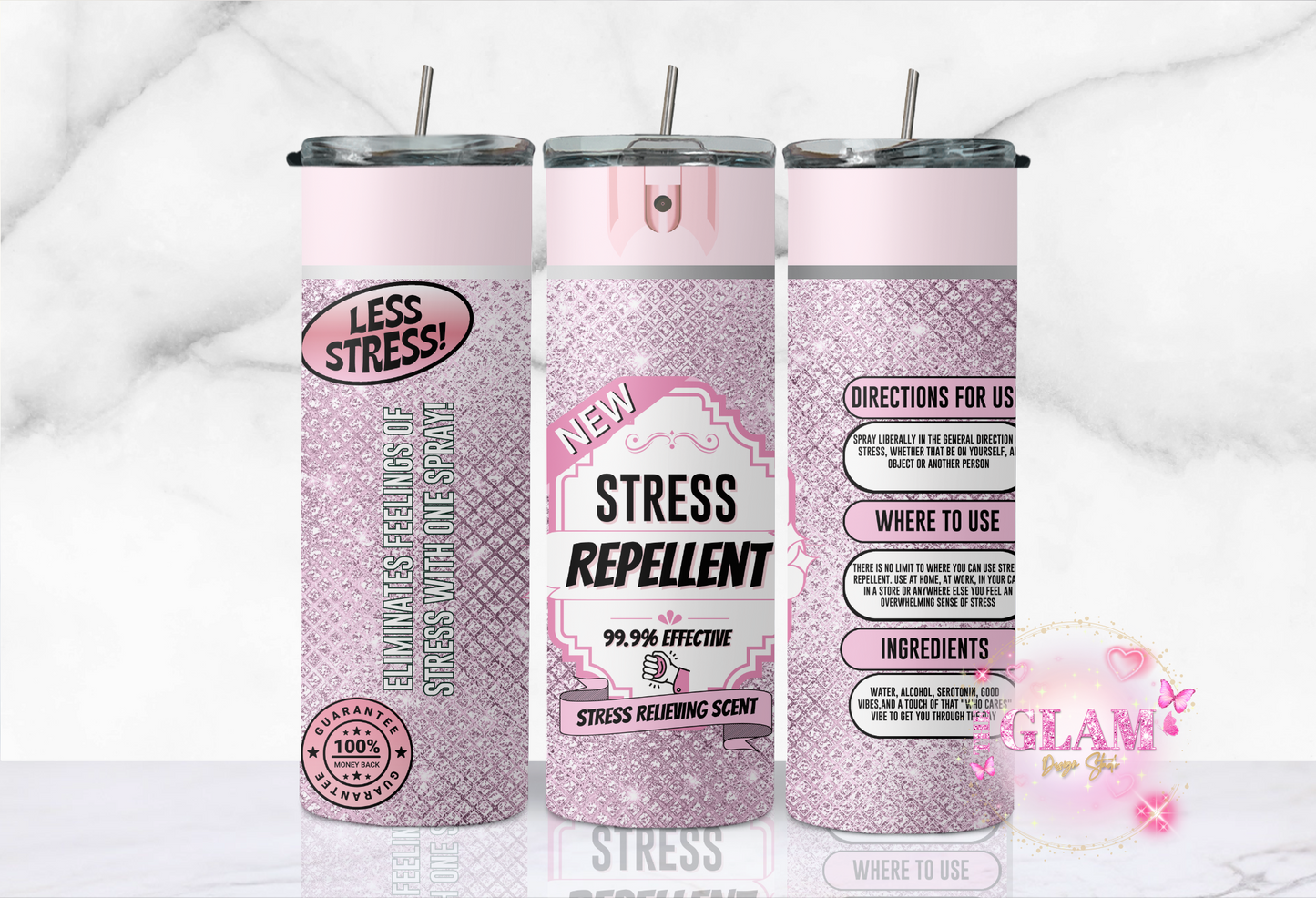 Stress Repellent Tumbler