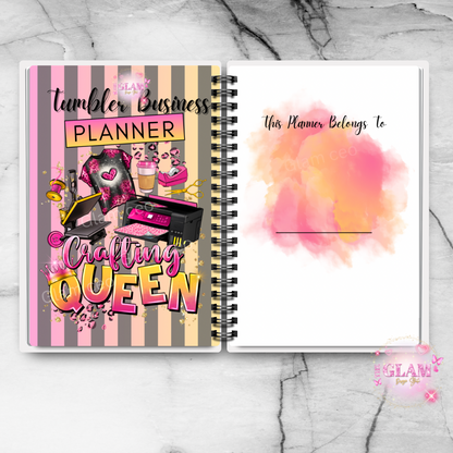 Digital Printable Tumbler Business Planner