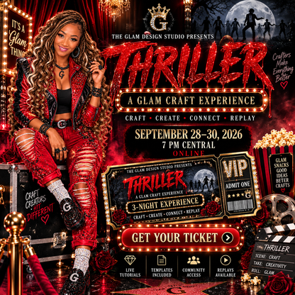 PRESALE: Thriller — 3-Day Online Halloween Craft Experience | Sept. 28–30