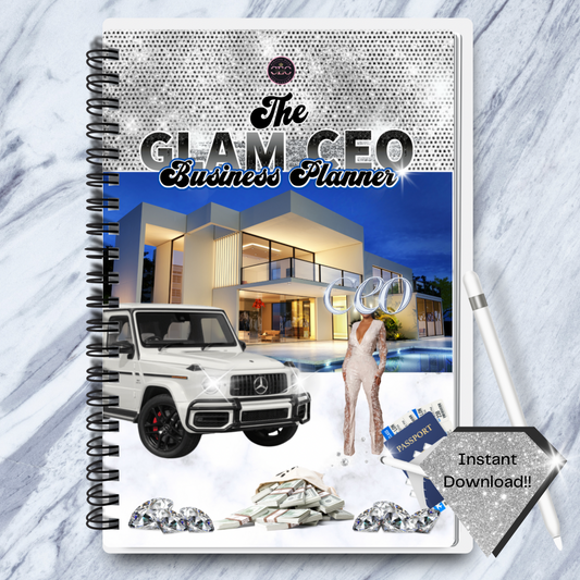 The Glam CEO Diamonds Business Planner