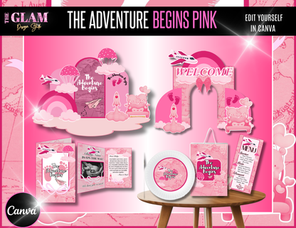 Ultimate Bundle of Joy (PLR) – 13 Canva-Editable Baby Shower + Gender Reveal Template Sets