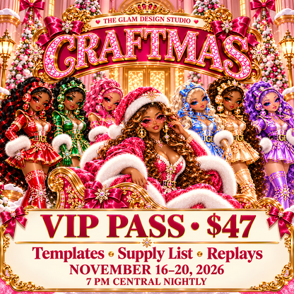 Live event Craftmas 2026 | VIP Pass with Templates, Supply List & Replays