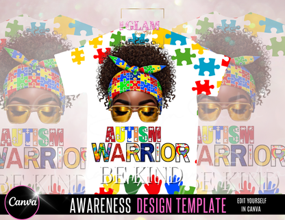 (Digital Product) Canva Editable Awareness Bundle Kit