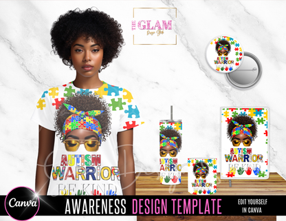(Digital Product) Canva Editable Awareness Bundle Kit