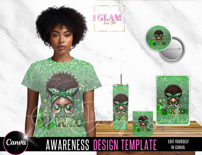(Digital Product) Canva Editable Awareness Bundle Kit