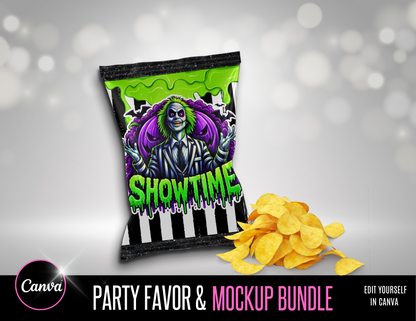 Beetlejuice Party Favor Bundle (Digital Product)