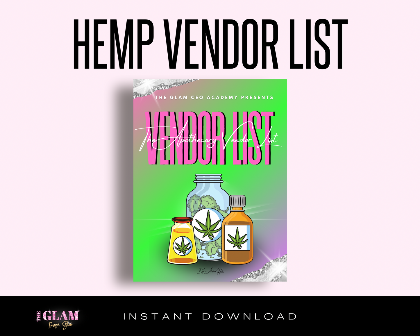 PLR Hemp Vendor List; MasterResell Rights Included