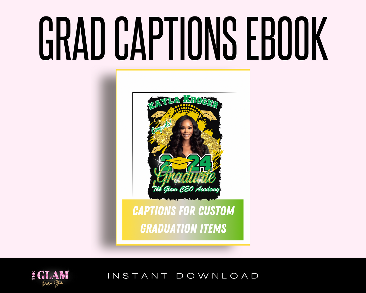 Graduation Custom Items Captions EBook