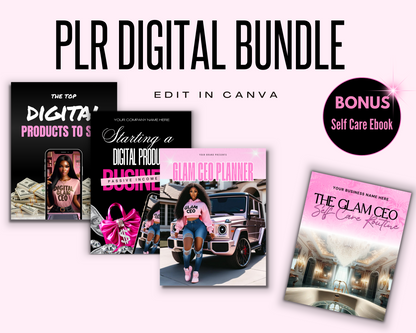 2024 PLR (Private Label Rights) Digital Bundle including BONUS Self Care Ebook