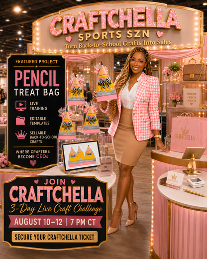Pencil Treat Bag Template Bundle | 10 Done-for-You Back to School Designs